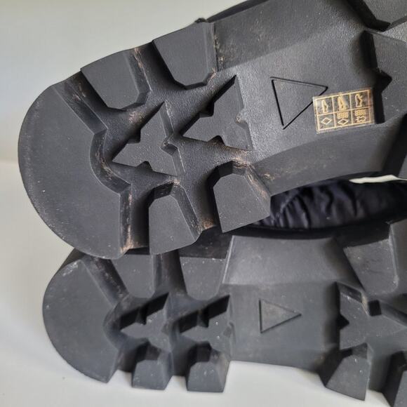 Kelsi Dagger Brooklyn Faux Fur Gamble Lug Sole Winter Boot in Black, Size 10 - Picture 7 of 13